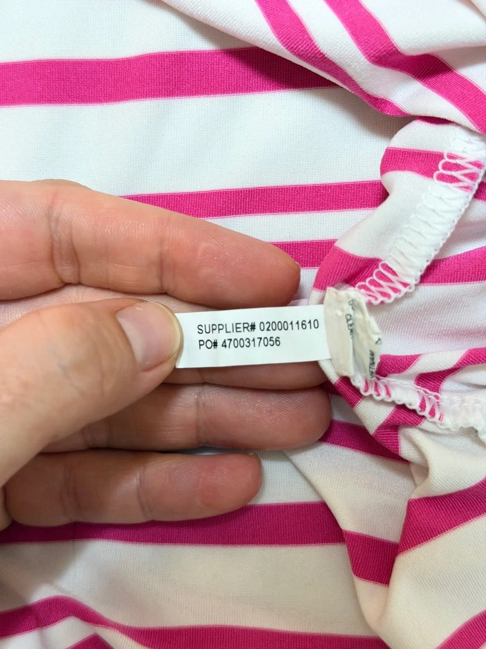 RLX Ralph Lauren Men’s XXL Pink White Striped Performance Golf Polo Shirt